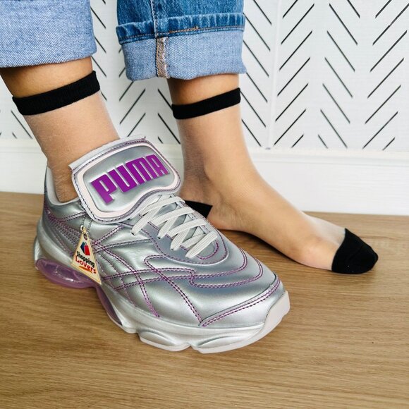 ⭐Women Socks 5 Pairs Transparent Silk Elastic Mesh Multi design Ankle Black New - Picture 3 of 9